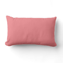Pink Lumbar Pillow 13 Zoll x 21 Zoll