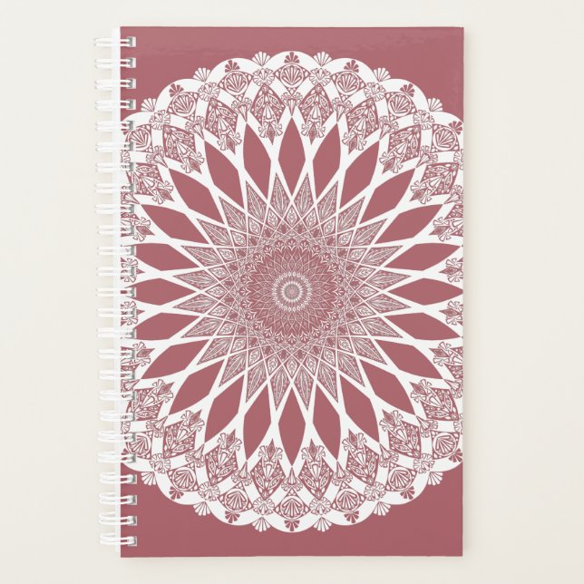 Pink Madder Tristyns Mandala Planer (Vorderseite)