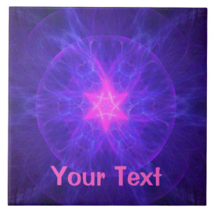 Pink Magen David Fliese