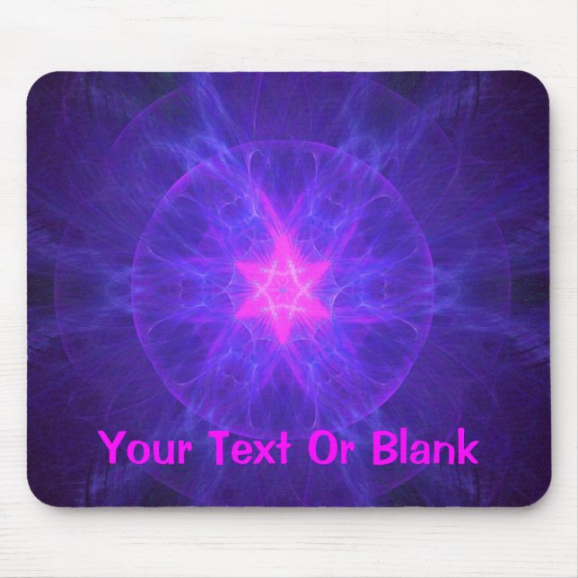 Pink Magen David Mousepad (Vorne)