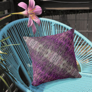 Pink Magenta Boho Chic Abstrakte Keuchkissen Kissen