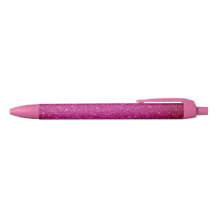 Pink Magenta-Glitzer individuell angepasst Kugelschreiber