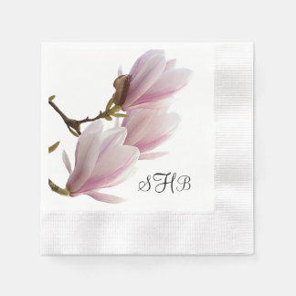 Pink-Magnolia-Ereignis Serviette