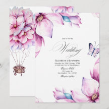 Pink Magnolia Floral Wedding