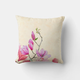 Pink Magnolia Scatter Cushion Kissen