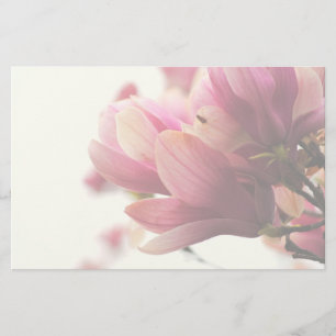 Pink Magnolia Stationery Briefpapier