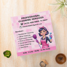 Pink Maid Janitorial Lady House Reinigungsservice
