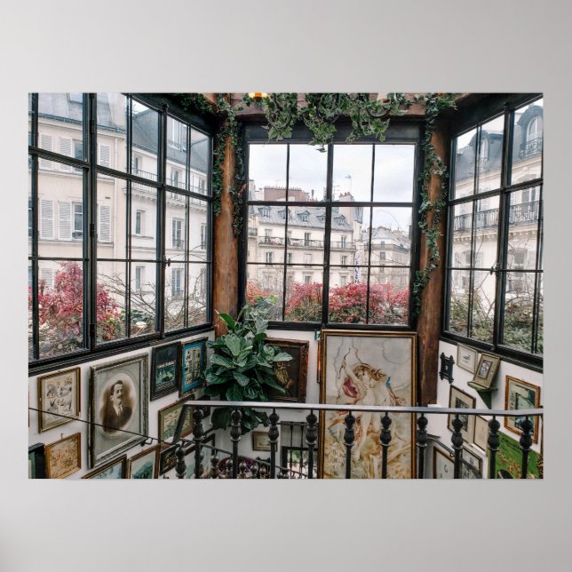 Pink Mama Paris - Frankreich Vintage Kunstgalerie Poster (Vorne)