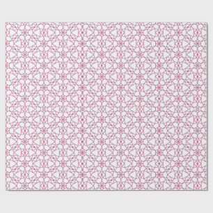 Pink Mandala Geometry Geschenkpapier