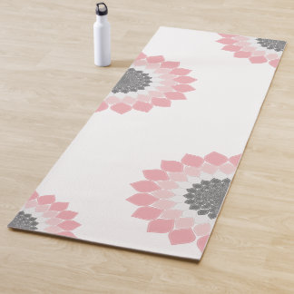 Pink Mandala Kunstwerk trendige Sommer und Frühlin Yogamatte