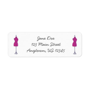 Pink Mannequin Fashion Kostüme Design Dressform