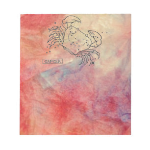 Pink Marble Cancer Notepad Notizblock