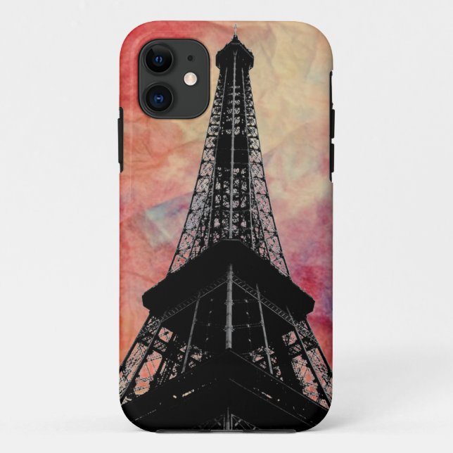 Pink Marble Eiffel Tower iPhone 5 Cae Case-Mate iPhone Hülle (Rückseite)