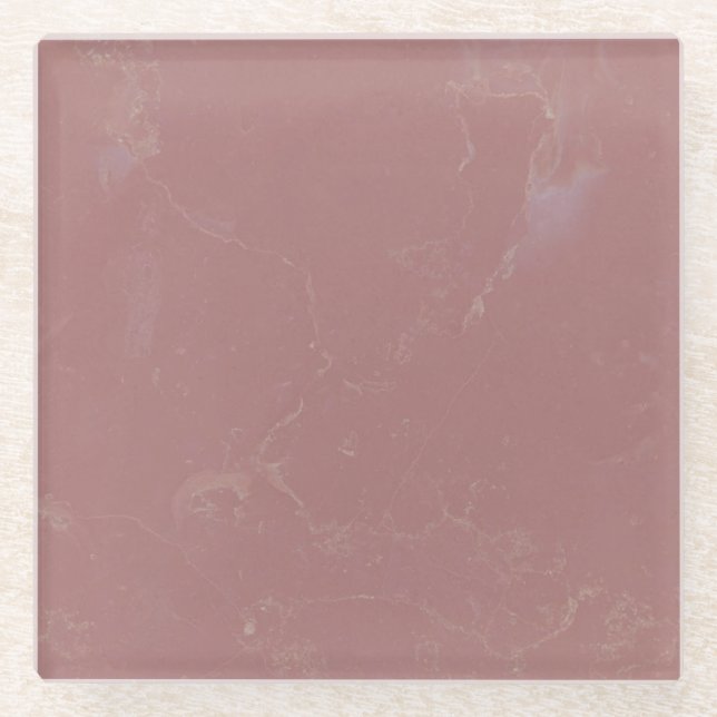 Pink marble glasuntersetzer (Vorderseite)