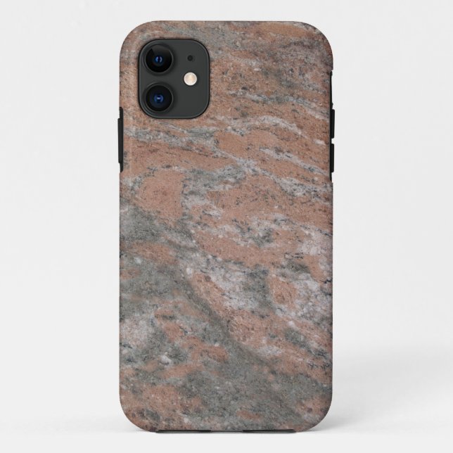 Pink & Marble Swirled iPhone 5 Custom Case Mate ID (Rückseite)