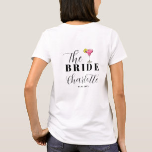 Pink Margarita - Team Braut Junggesellinnenabschie T-Shirt