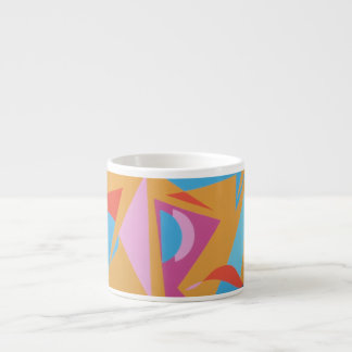 Pink Martini Abstract Espresso Mug Espressotasse
