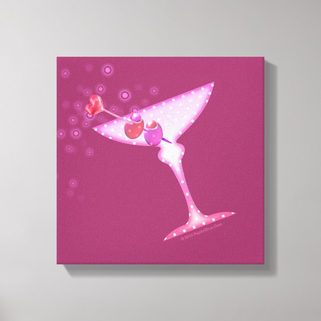 PINK MARTINI Galerie Wrapped Canvas Leinwanddruck (Vorderseite)