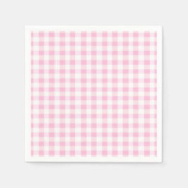 Pink Mattierter Sprinkle Tierkeks Party Serviette