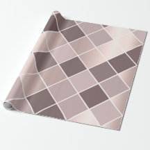 Pink Mauve Rose Skinny Geometry Chessboard Quadrat