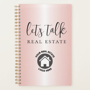 Pink Metallic Foil Lasst uns echtes Anwesen reden Planer