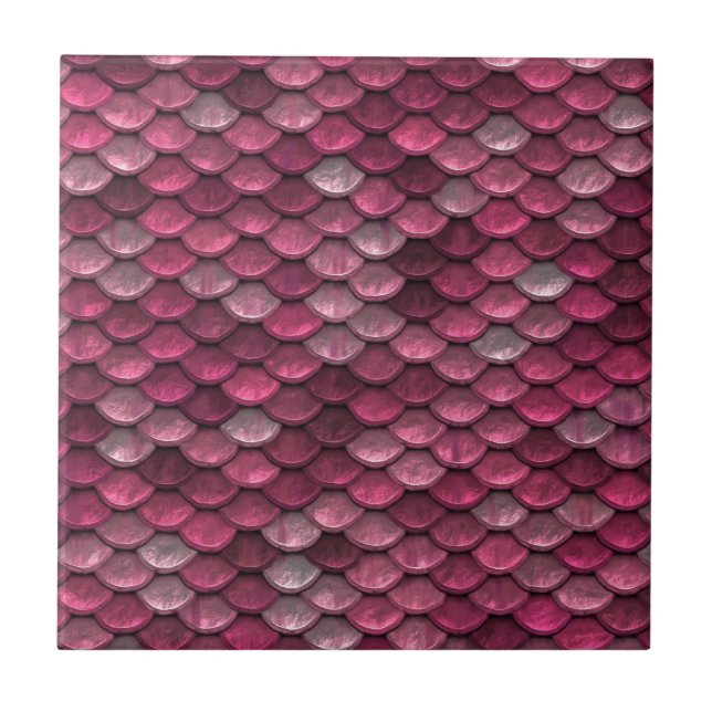 Pink-Metallic-Muster Fliese (Vorderseite)
