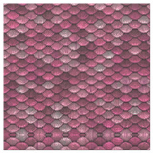 Pink Metallic Scales Textur Stoff