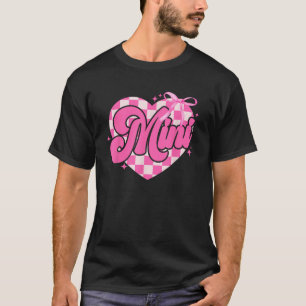 Pink Mini Kachelkokette Bow Niedliche Mama Valenti T-Shirt