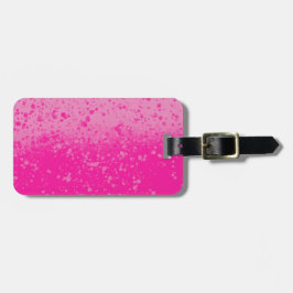 Pink-Minimalismus  Gepäckanhänger