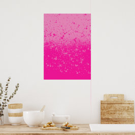 Pink Minimalismus  Poster