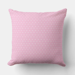 Pink/Minze Polka Dot Reversible Kissen