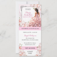 Pink Mis Quinceanera VIP Zugang