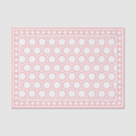 Pink Modern Bone Inlay Decoupage Paper Seidenpapier