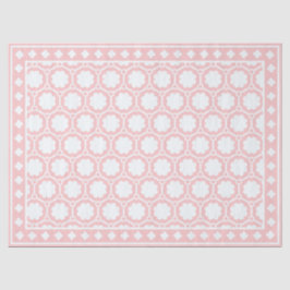 Pink Modern Bone Inlay Decoupage Paper Seidenpapier