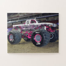 Pink Monster Truck