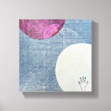 Pink Moon Canvas Print