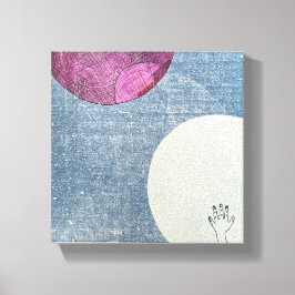 Pink Moon Canvas Print Leinwanddruck