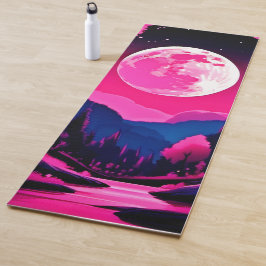 Pink Moon Fantasy Yogamatte