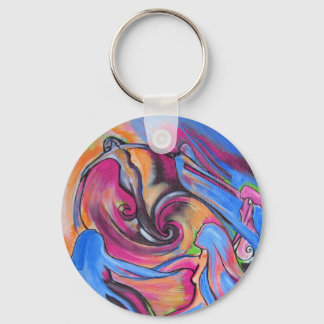 Pink Moon Lovelies Schlüsselring Schlüsselanhänger