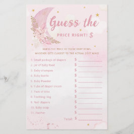 Pink Moon rät das preisgünstige Baby Duschspiel