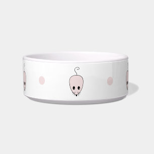 Pink Mouse Cat Bowl Napf