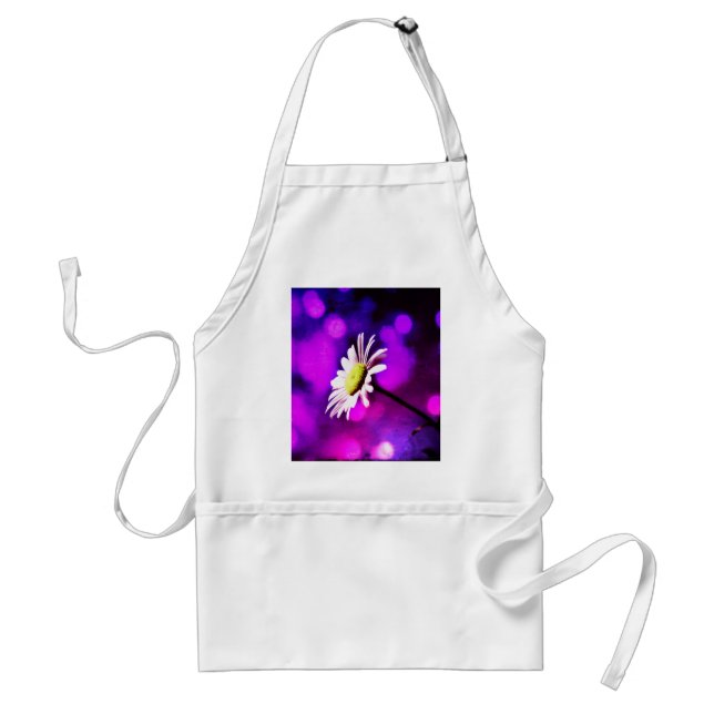 Pink N Amethyst Daisy Schürze (Vorne)