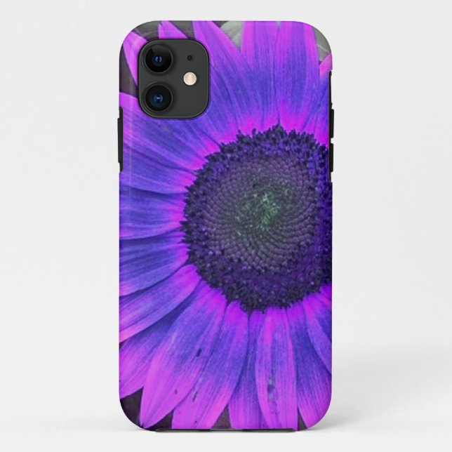 Pink N Lila Sunflower iPhone 5 Fall Case-Mate iPhone Hülle (Rückseite)