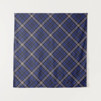 Pink Navy Diagonal Plaid Tartan textured Seamless 