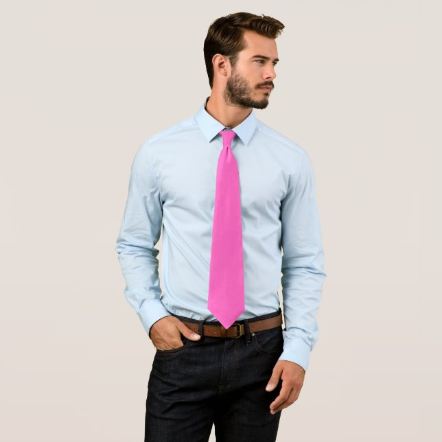 Pink Neck Tie for Men Krawatte (Beispiel)