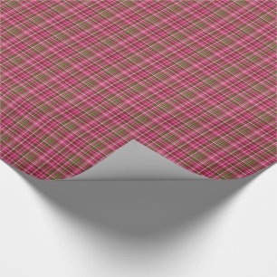 Pink-Neon-Brown-Coll-KARIERT-04-GIFT-WRAP-PAPIER Geschenkpapier