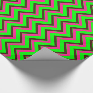 Pink-Neon-Brown-Coll-ZICKZACK-07-GIFT-WRAP-PAPIER Geschenkpapier