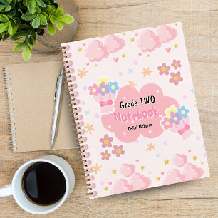 Pink Niedlich Colorful Custom Spirituosen Notebook Notizbuch