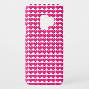 Pink Niedlich Hearts Muster BT Droid RAZR Fall Case-Mate Samsung Galaxy S9 Hülle