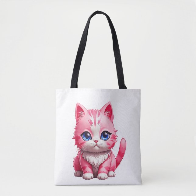 Pink Niedlich Kitty Cat (Vorderseite)